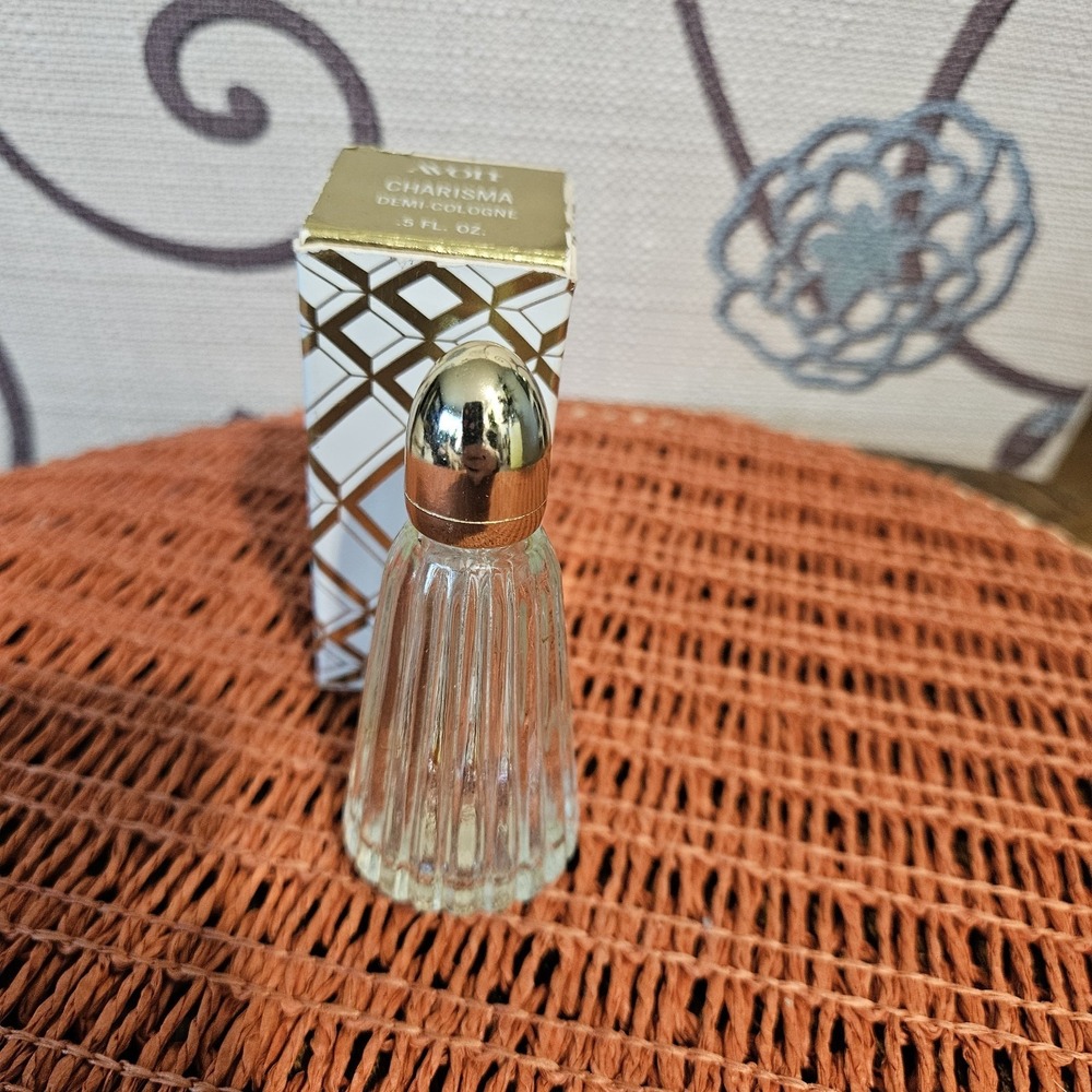 Avon Vintage Glass Perfume Bottle 3"